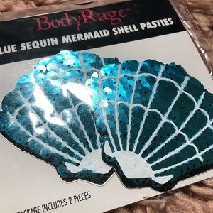 Mermaid Shell Sequin Pasties